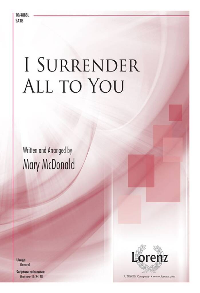 I Surrender All To You